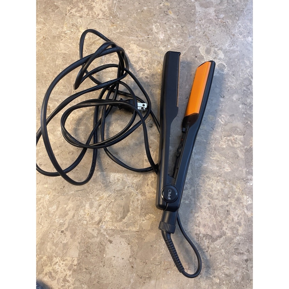 iPro 360 Salon Ceramic Flat Iron Adjustable Temp Hair Straightener NWOT - Picture 3 of 5